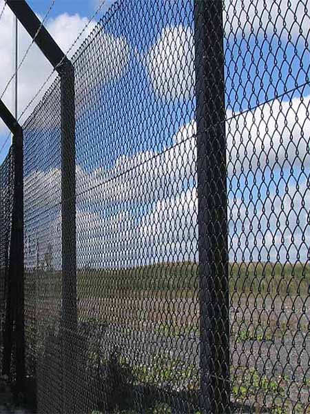 Chain link fence